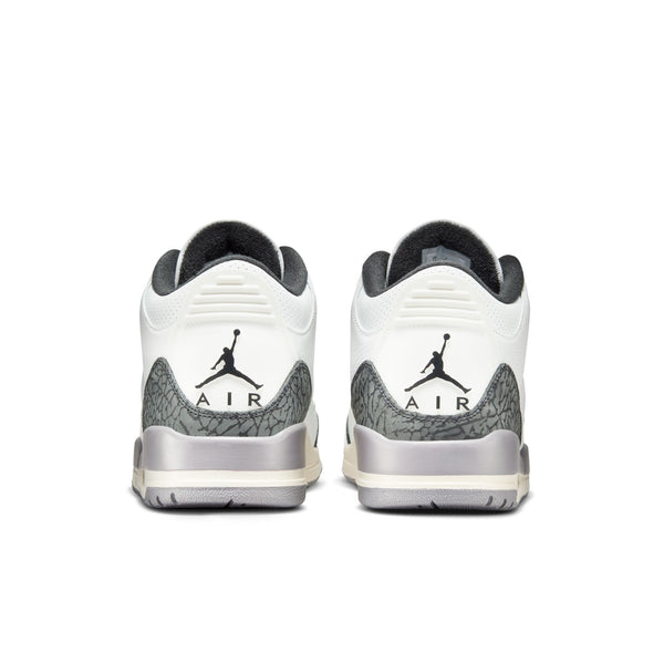 Jordan - Men - Air Jordan 3 Retro - Summit White/Fire Red/Cement Grey/Black