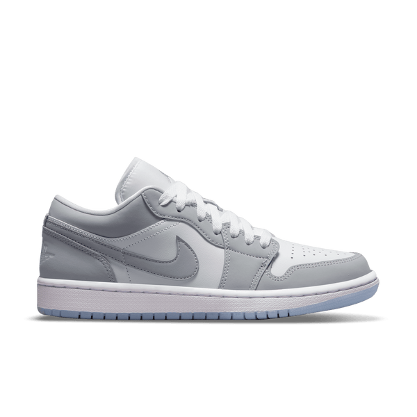 Jordan - Women - W Air Jordan 1 Low - White/Wolf Grey/Aluminum