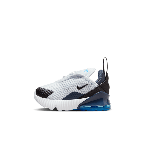 Nike - Boy - TD Air Max 270 - Football Grey/Black/thunder Blue