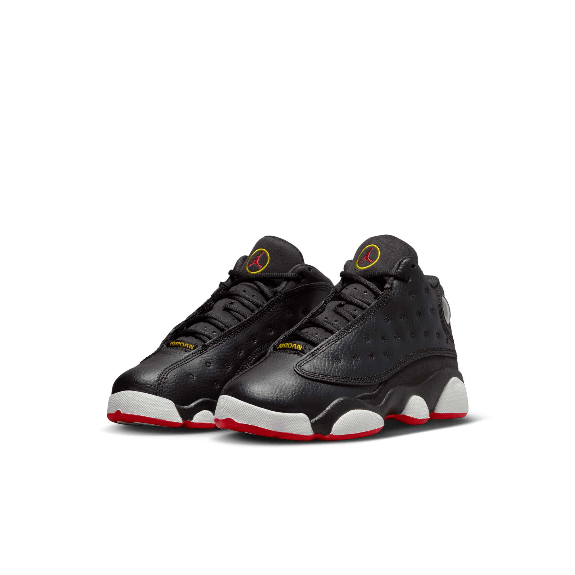 Air jordan retro on sale 13 black and yellow