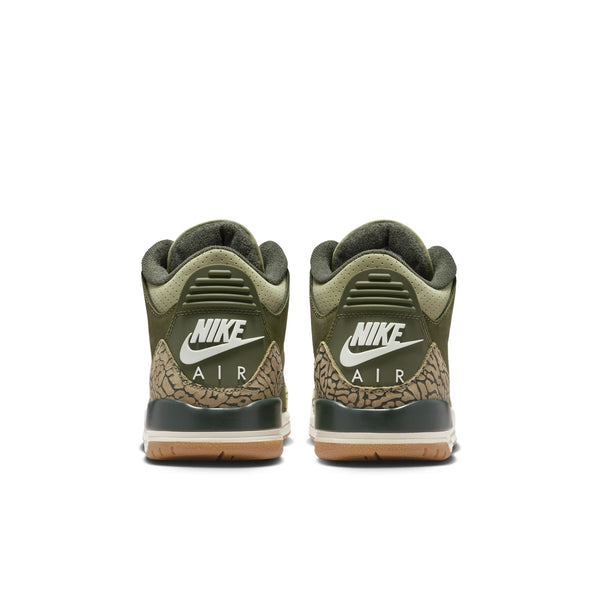 Jordan - Boy - GS Air Retro 3 - Medium Olive/Sequoia/Neutral Olive/Sail