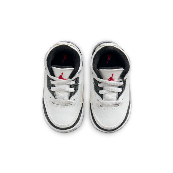 Jordan - Boy - TD Jordan 3 Retro - Summit White/Fire Red/Cement Grey/Black