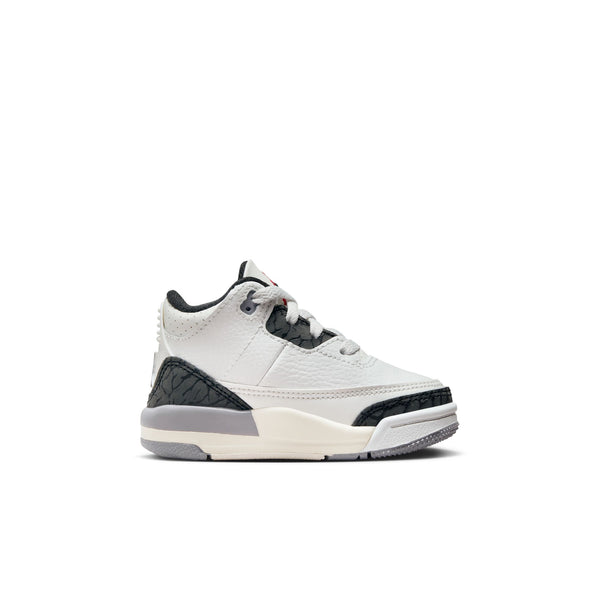 Jordan - Boy - TD Jordan 3 Retro - Summit White/Fire Red/Cement Grey/Black