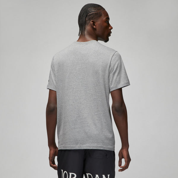 Jordan - Men - Embroidered Air Tee - Carbon Heather/Black