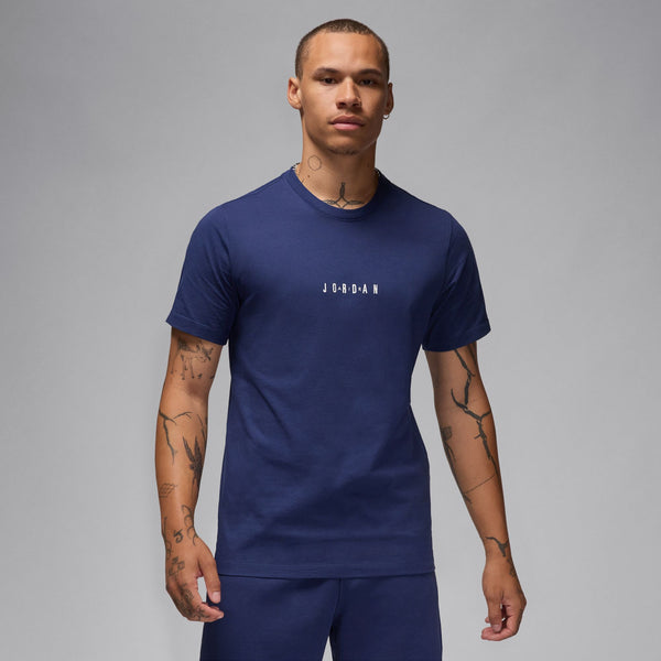 Jordan - Men - Embroidered Air Tee - Midnight Navy/Sail