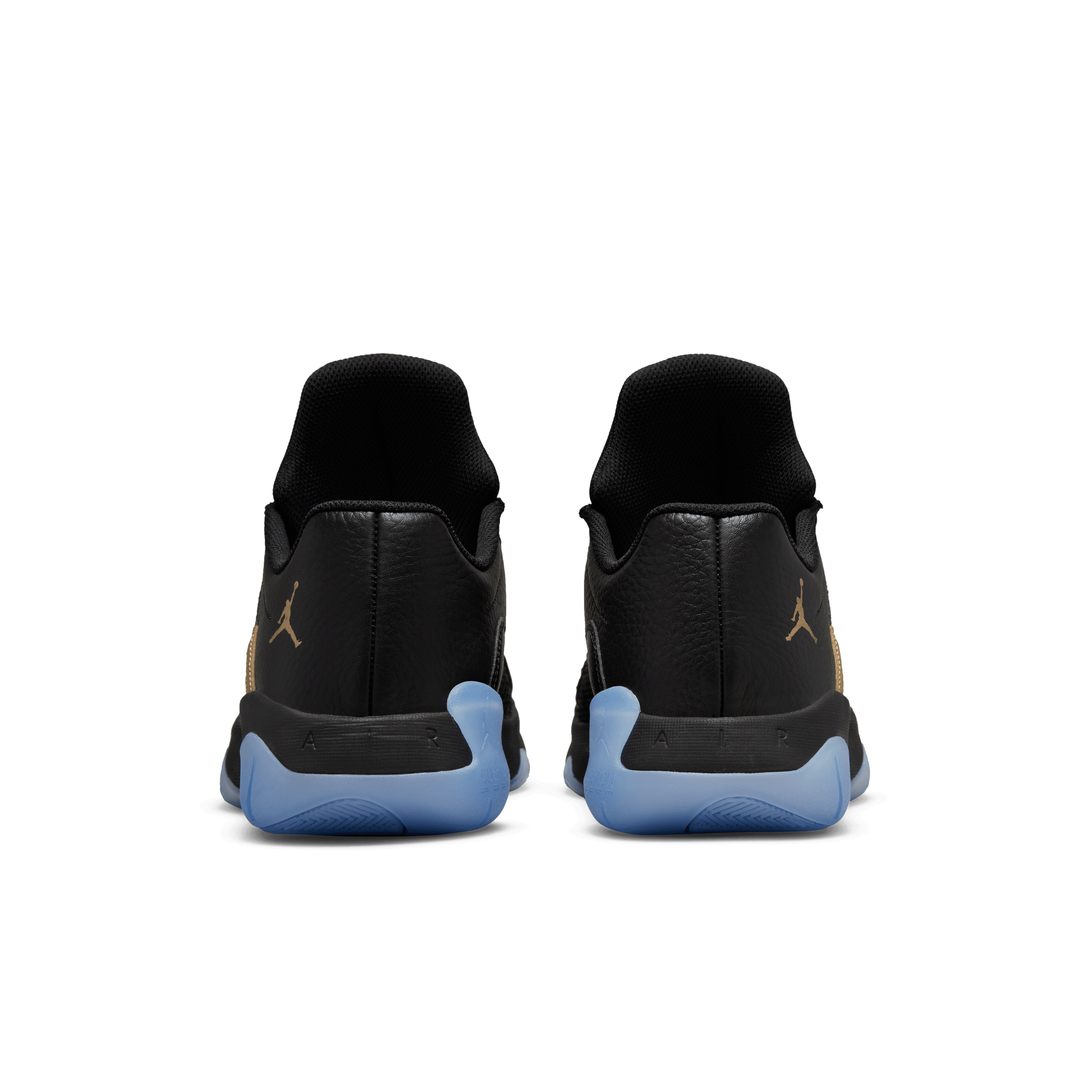 Jordan 11 gold black sales