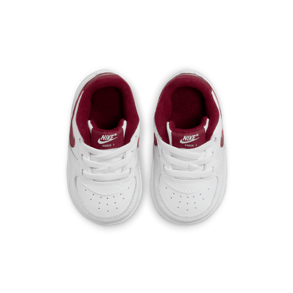 Nike - Boy - Crib Force 1 - White/Team Red
