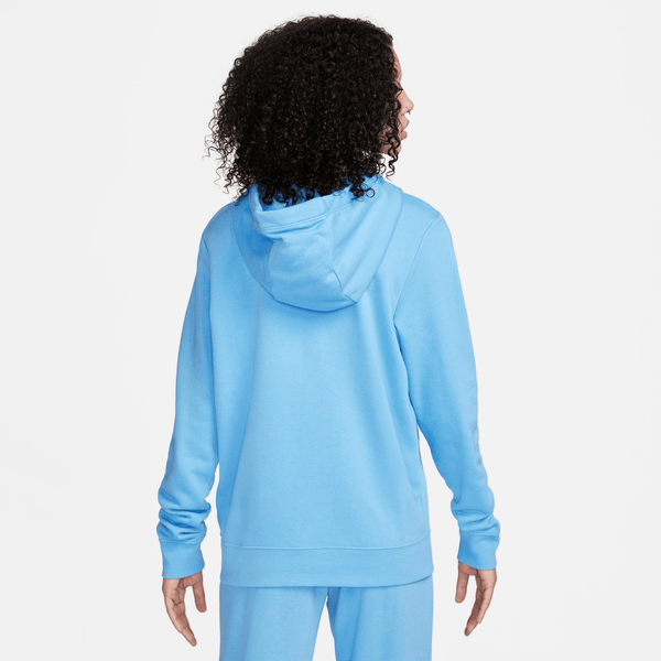 Nike - Women - Club Pullover Hoodie - University Blue/White