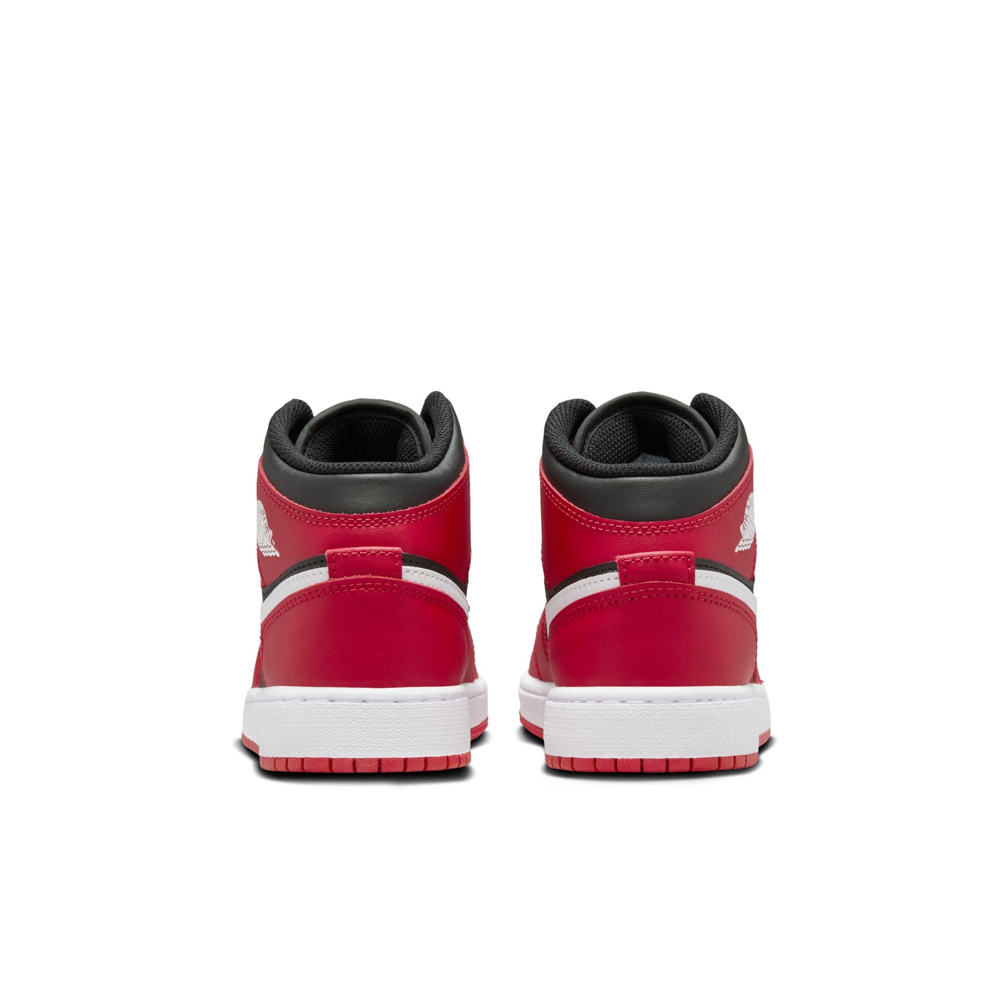 Sneakers Jordan 1s Mid Red Black White Trainers Jordan Air Jordan