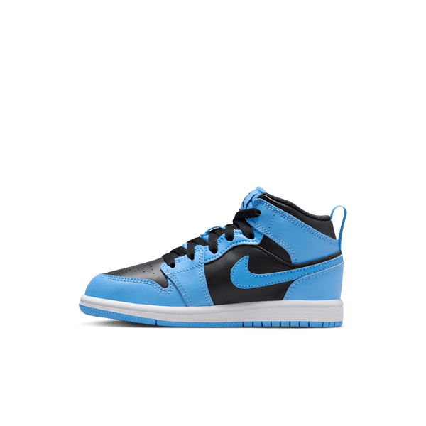 Jordan - Boy - PS Jordan 1 Mid - University Blue/Black/White