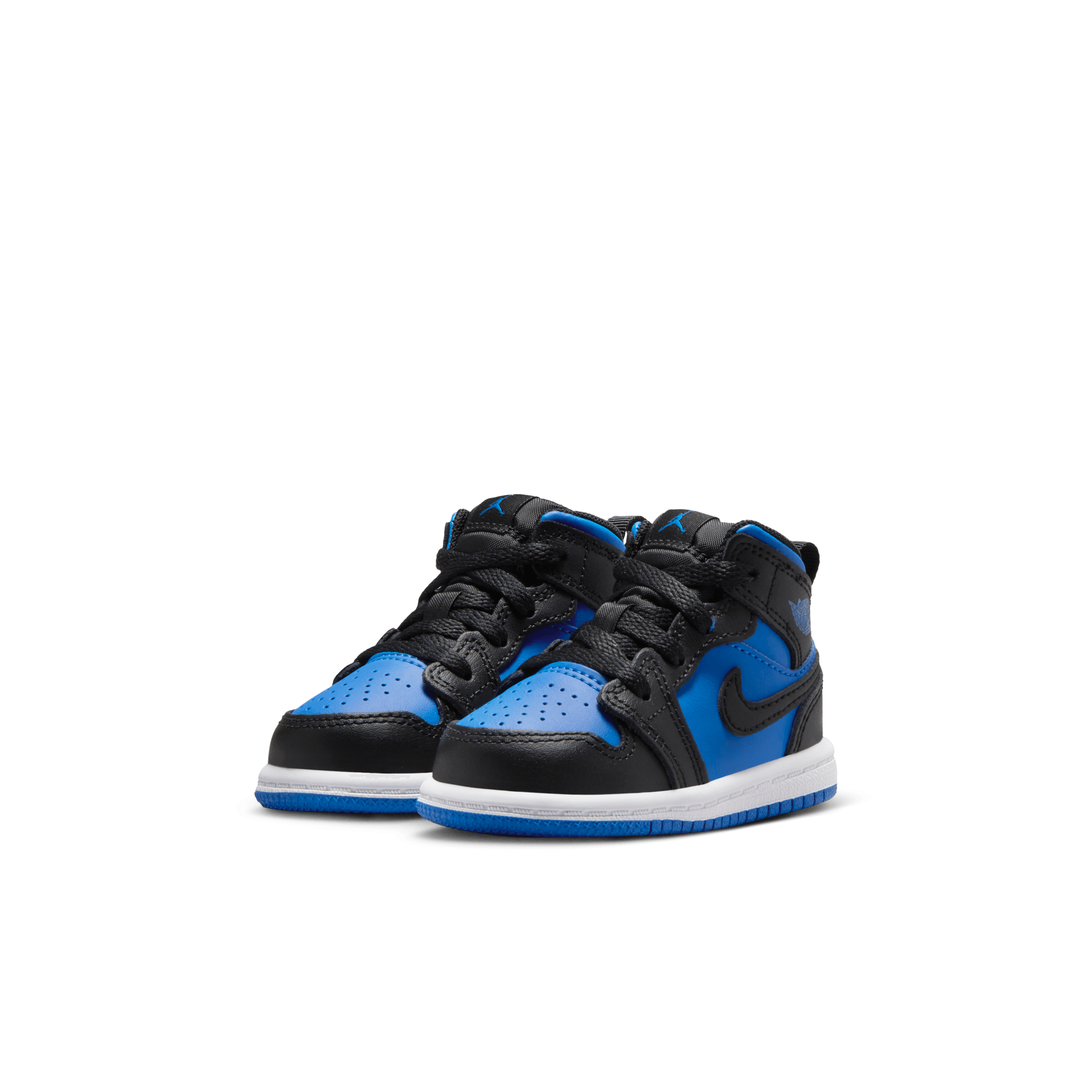 Air jordan 1 mid black blue shop