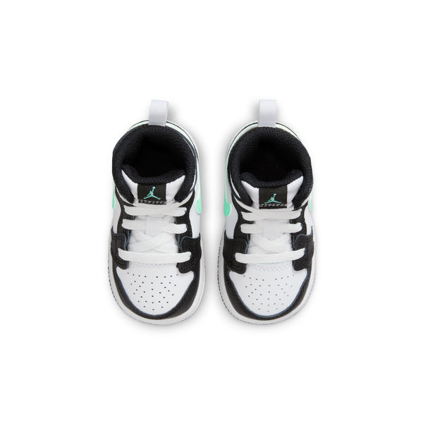 Jordan - Boy  - TD 1 Mid - White/Green Glow/Black