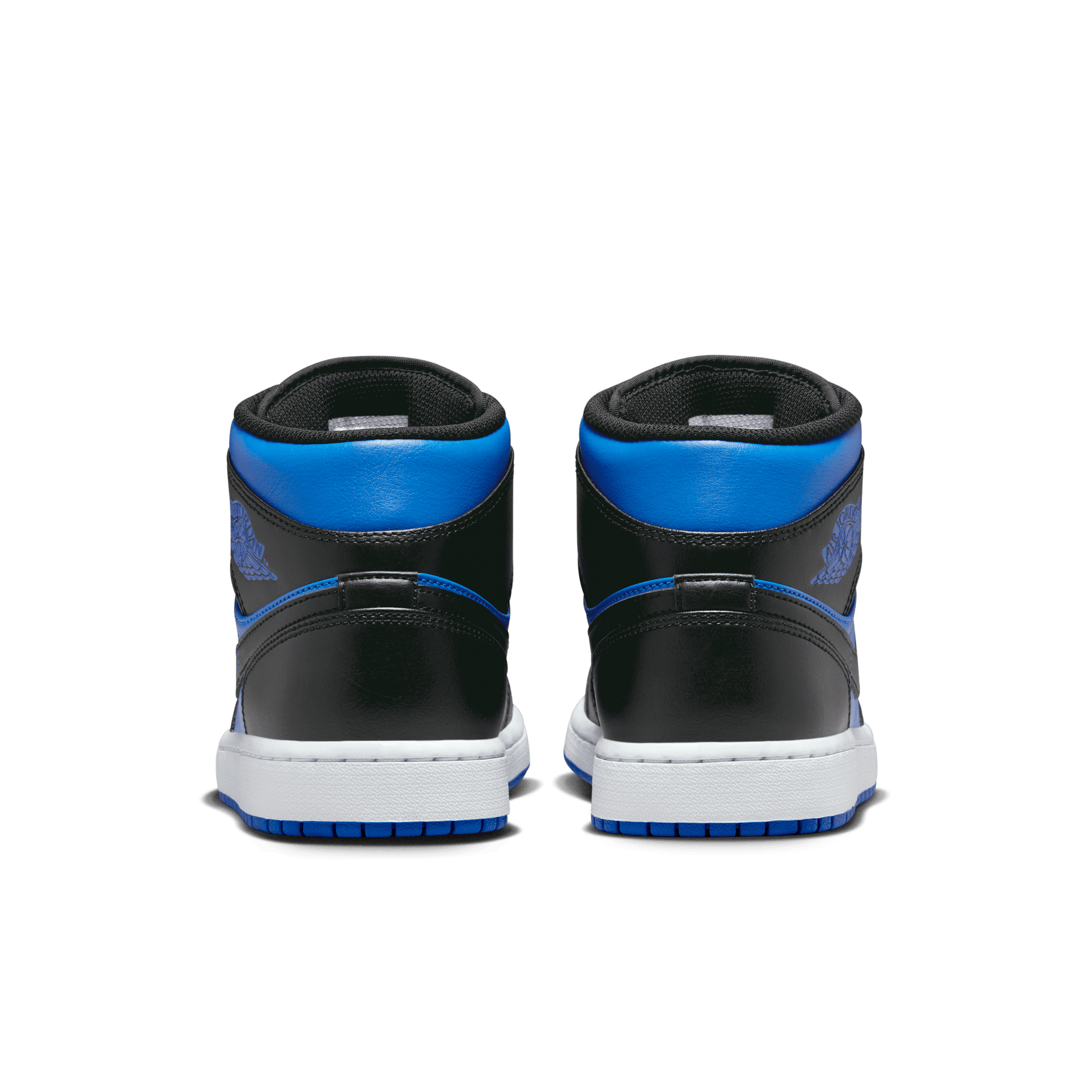 Jordan - Men - Air Jordan 1 Mid - University Blue/Black/White - Nohble