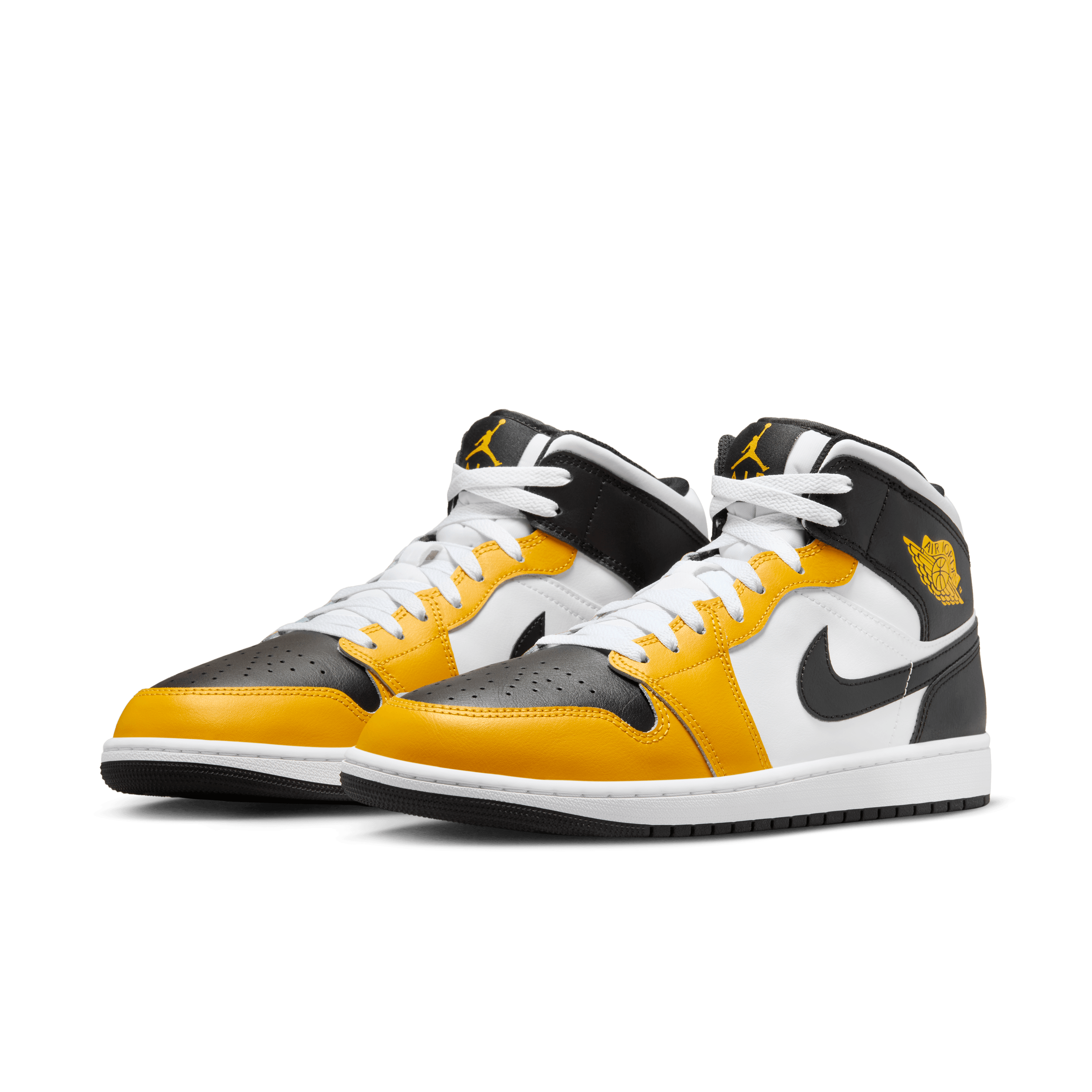 Jordan - Men - Air Jordan 1 Mid - Yellow Ochre/Black – Nohble Jordan - Men - Air Jordan 1 Mid - Yellow Ochre/Black – Nohble