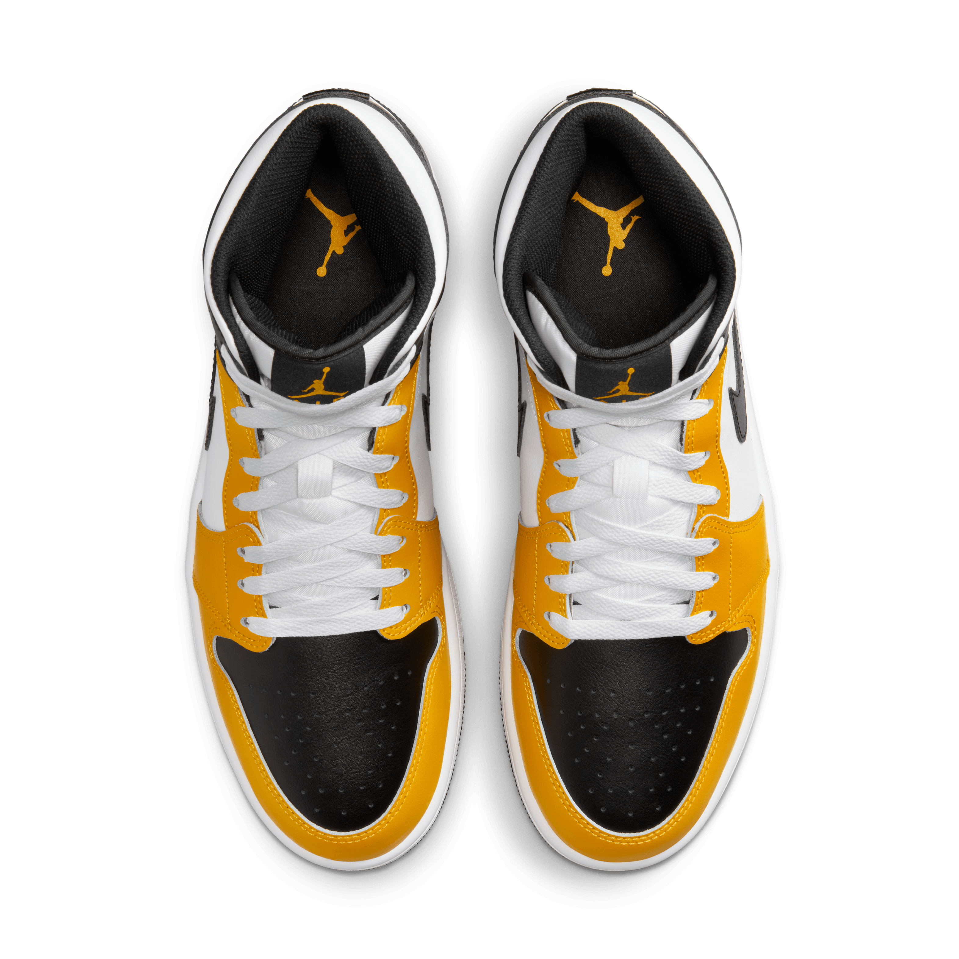 Jordan - Men - Air Jordan 1 Mid - Yellow Ochre/Black – Nohble Jordan - Men - Air Jordan 1 Mid - Yellow Ochre/Black – Nohble