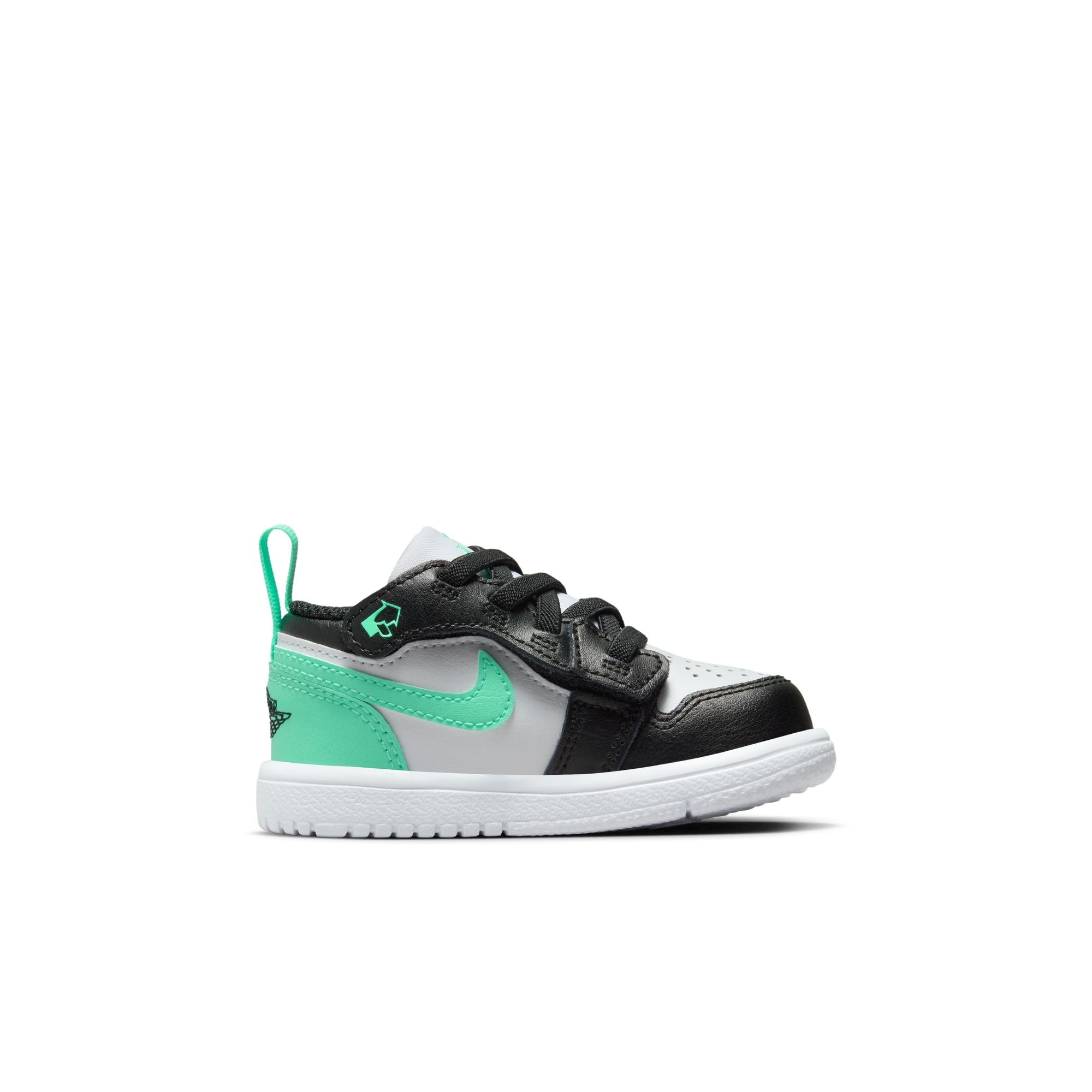 Jordan Boy TD Low Alt White/Black/Green Glow โ Nohble
