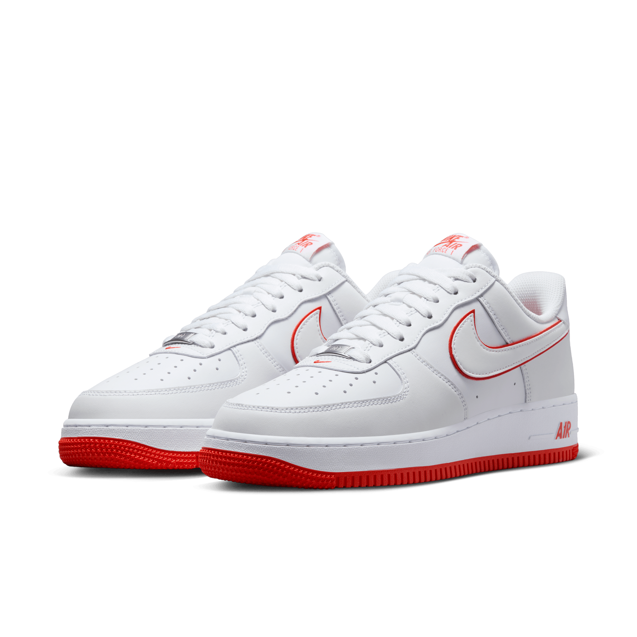 Nike Air Force 1 Low in Red for Men