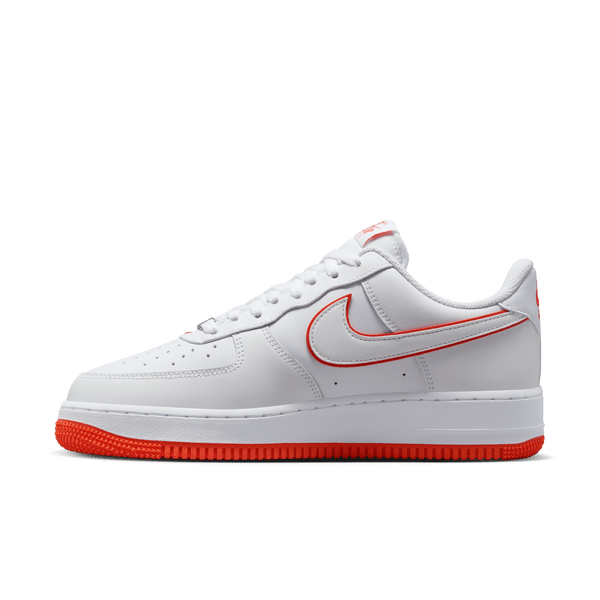 Nike - Men - Air Force 1 '07 - White/Pucante Red - Nohble
