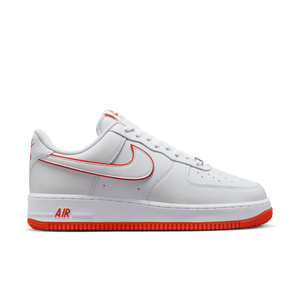 Nike Men Air Force 1 07 White Pucante Red Nohble