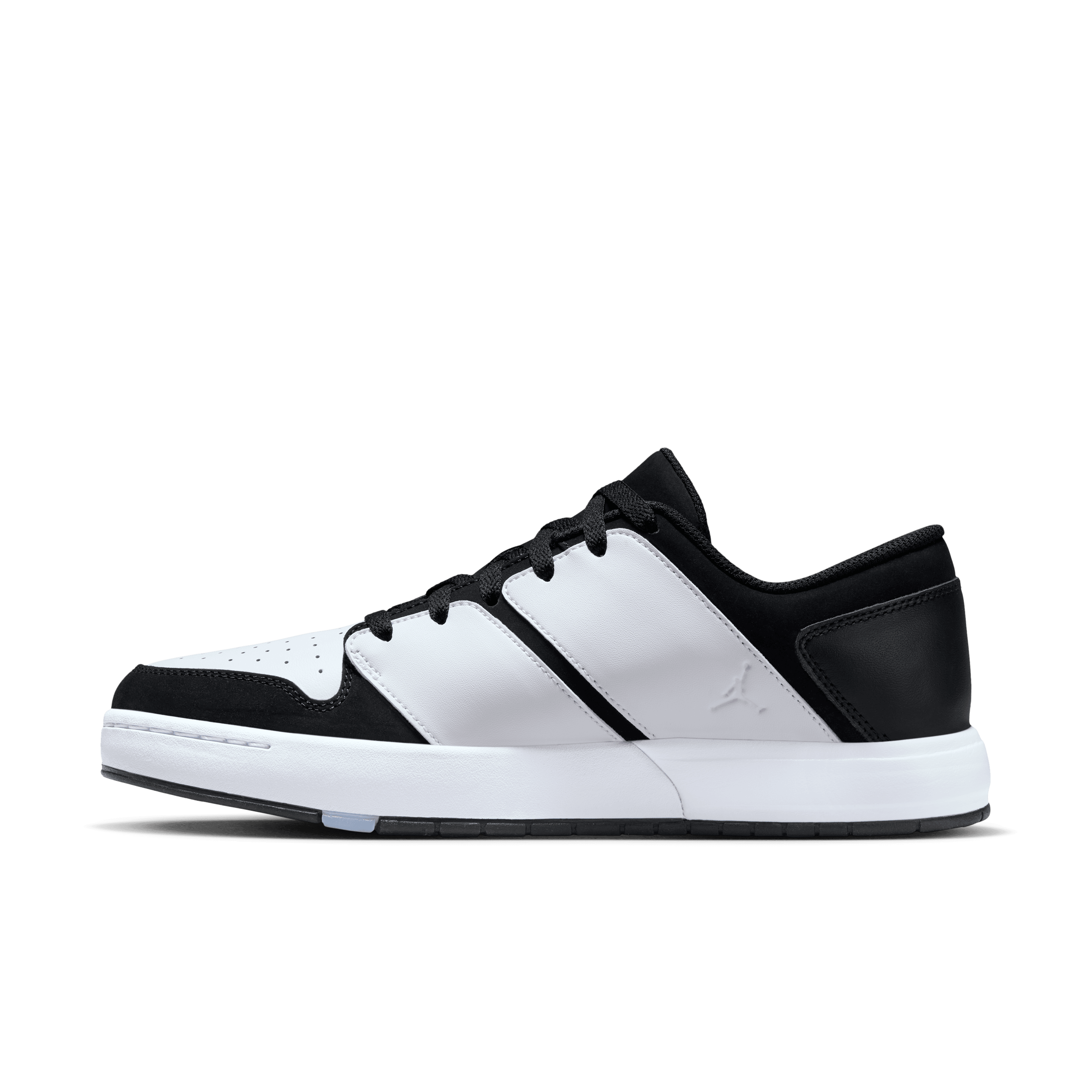 Jordan - Men - Nu Retro 1 Low - White/Black – Nohble Jordan - Men - Nu Retro 1 Low - White/Black – Nohble