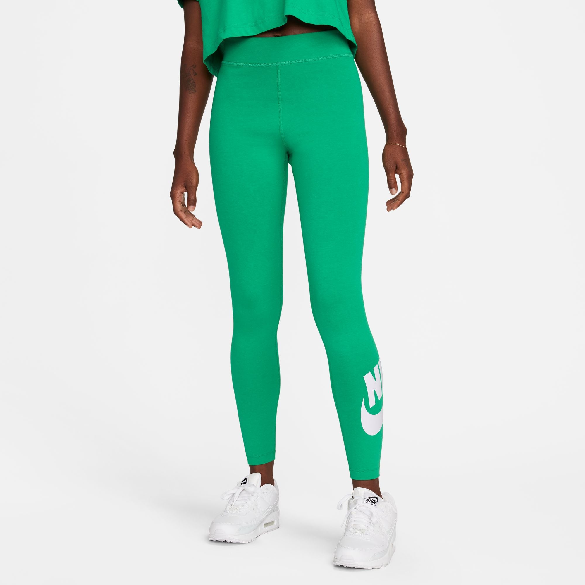 Nike Women Classic High-Rise Futura Tight Stadium Green
