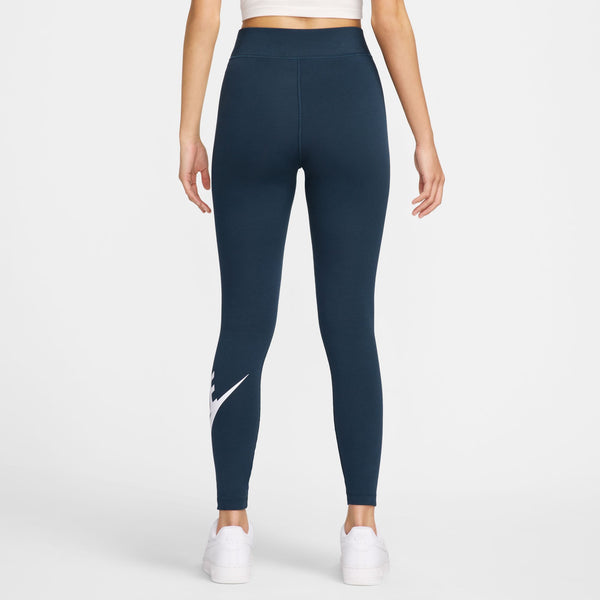 Nike - Women - Classic High-Rise Futura Tight - Armory Navy/White