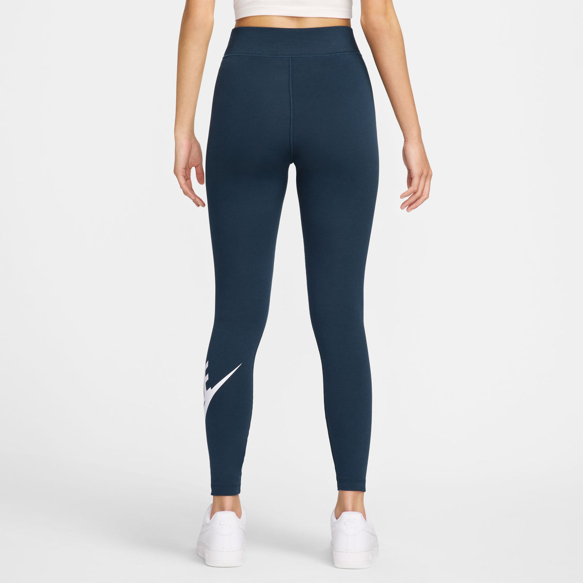 Nike - Women - Classic High-Rise Futura Tight - Armory Navy/White – Nohble