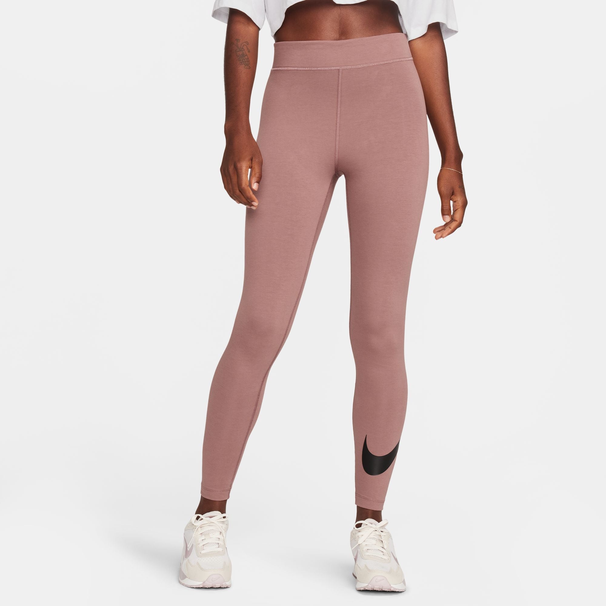 Sports Leggings Smokey Mauve Nike Leggings Nike One Women's Smokey