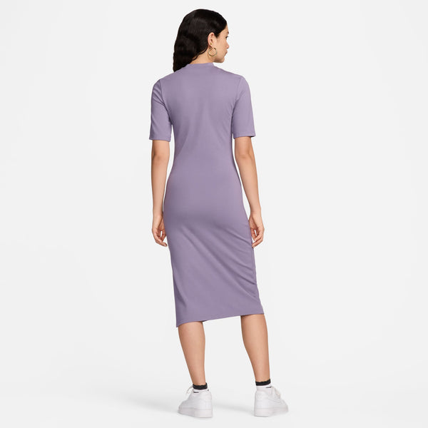 Nike - Women  - Essential Midi Dress - Daybreak/Black