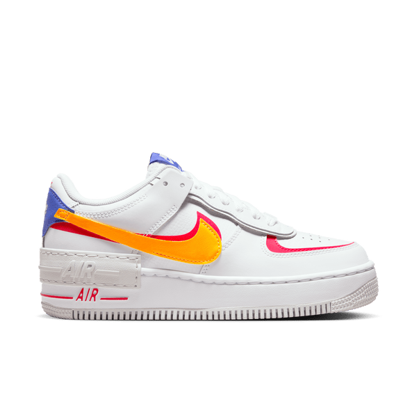 Nike - Women - AF1 Shadow - White/Red/Dust