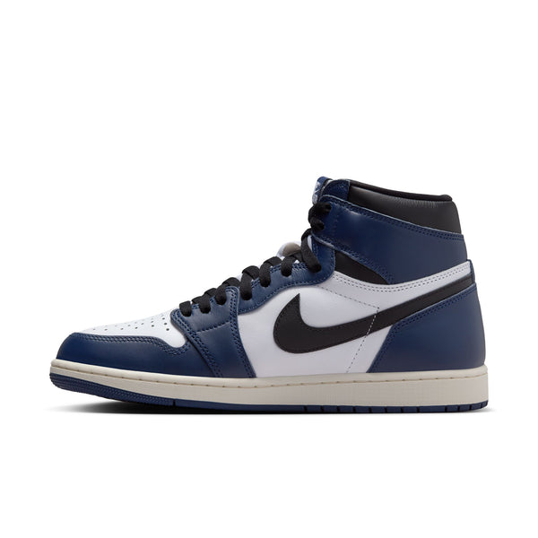 Jordan - Men - Air Jordan 1 Retro High OG - Midnight Navy/Black/White/Sail