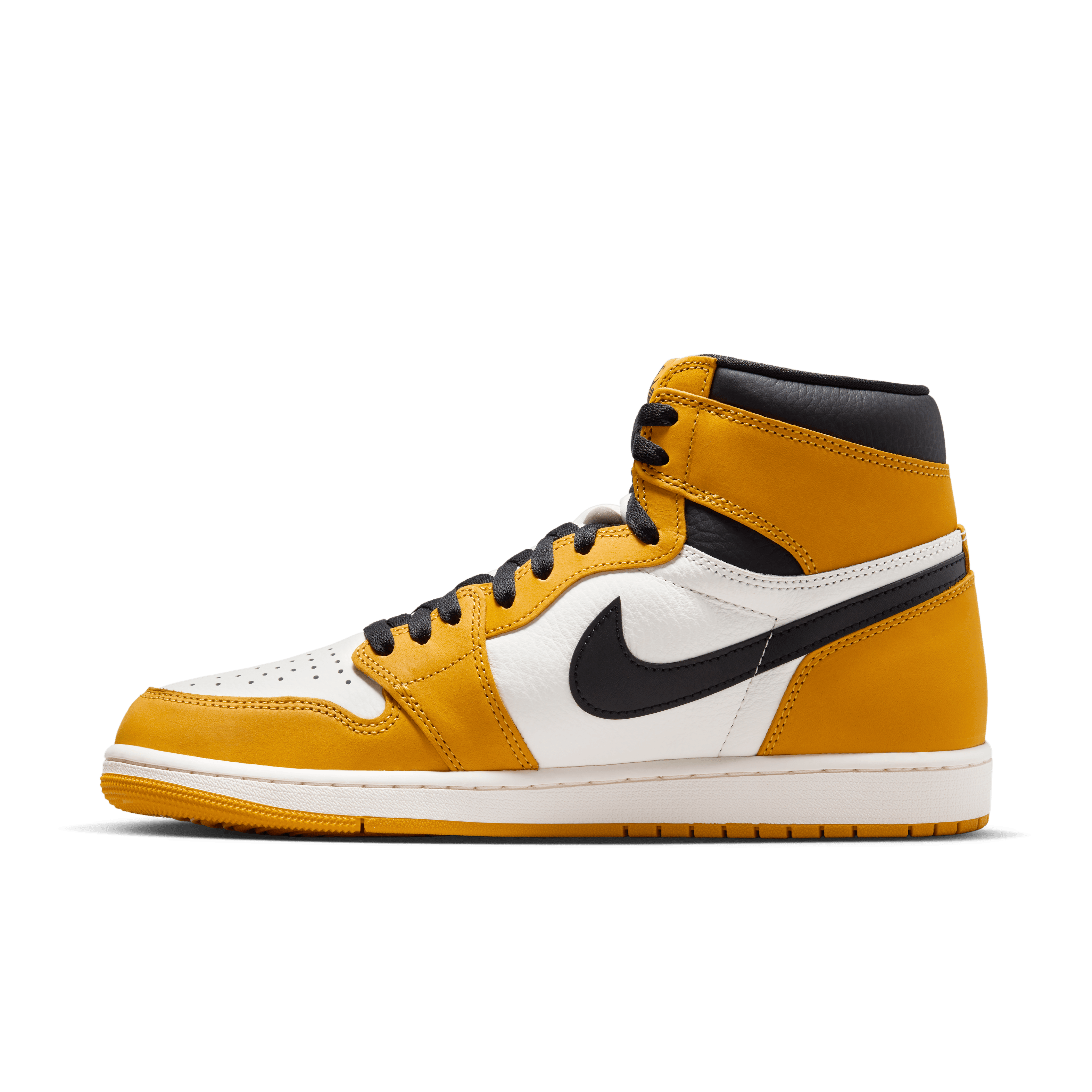 Mens hot sale yellow jordans