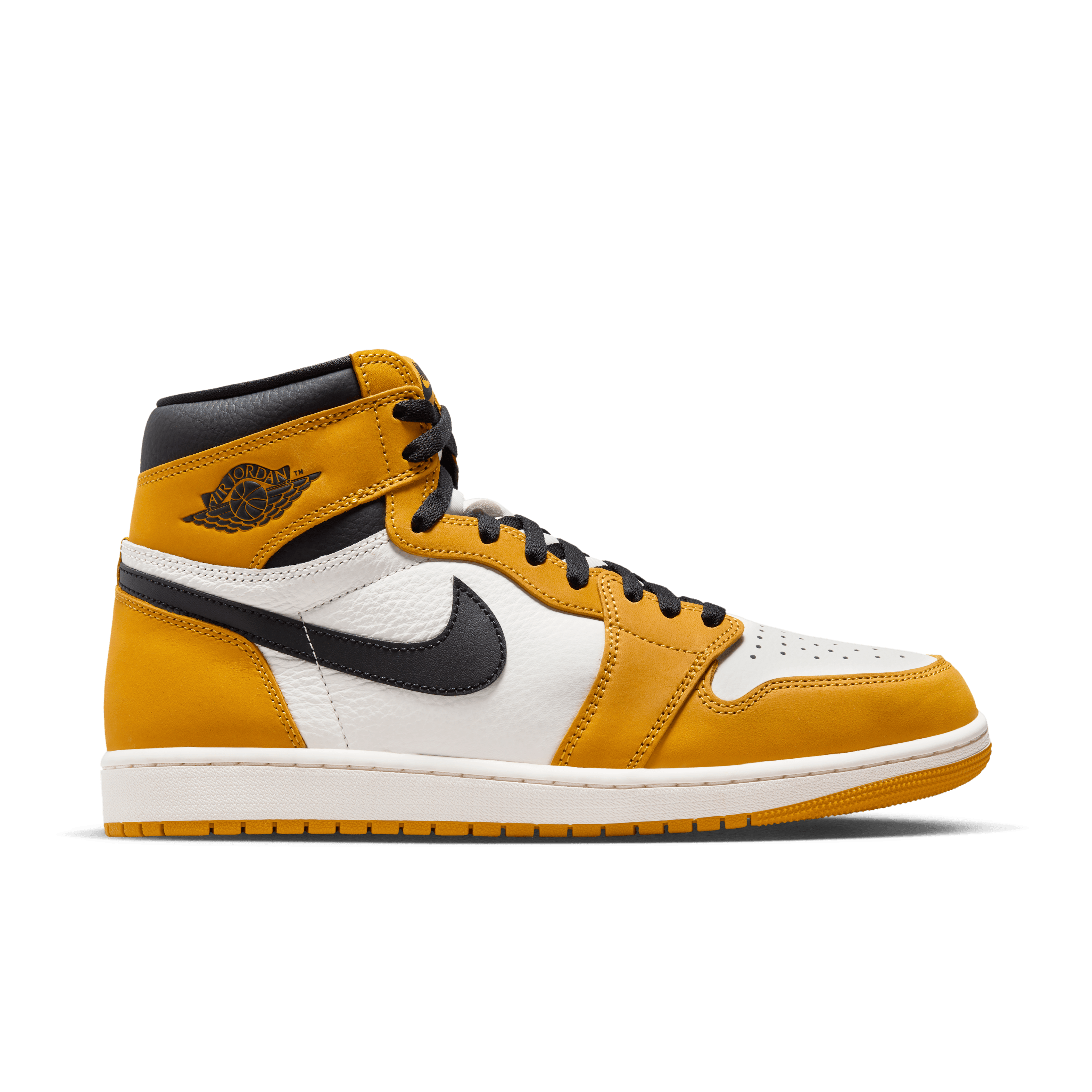 Jordan Men Air Jordan Retro High OG Yellow Ochre/Black