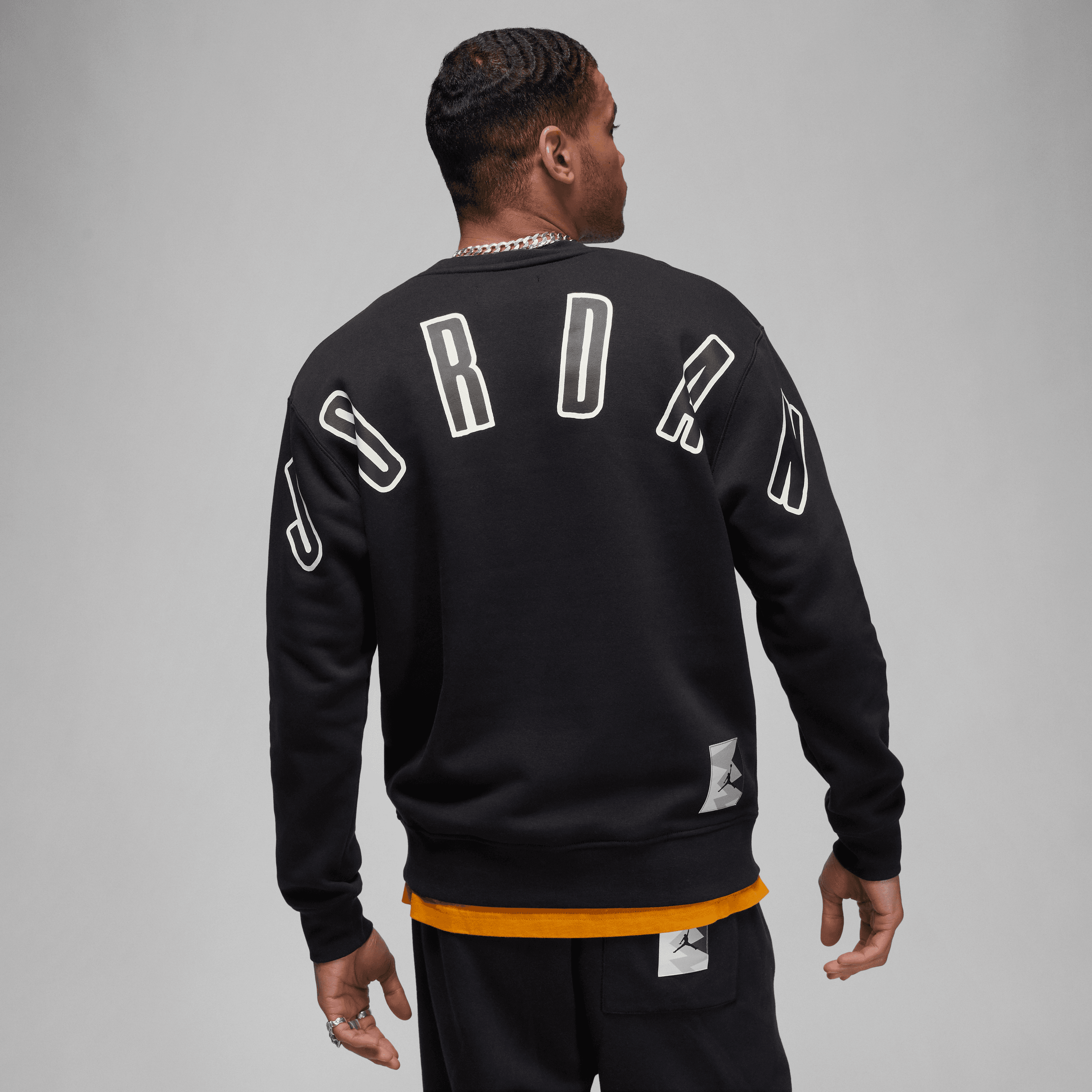 Jordan - Men - Flight MVP Graphic Crewneck - Black/Sail – Nohble Jordan - Men - Flight MVP Graphic Crewneck - Black/Sail – Nohble