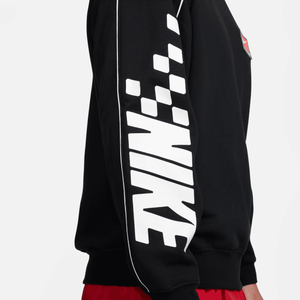 Nike - Men - Trend Fleece Crewneck - Black/Iron Grey/White