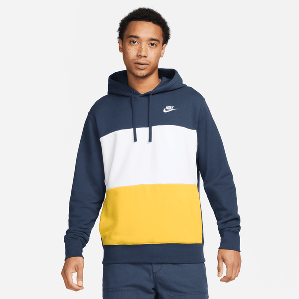mens white nike pullover
