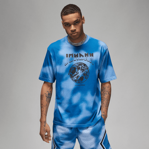 Jordan - Men - Color-Block Short-Sleeve Crew - Univeristy Blue