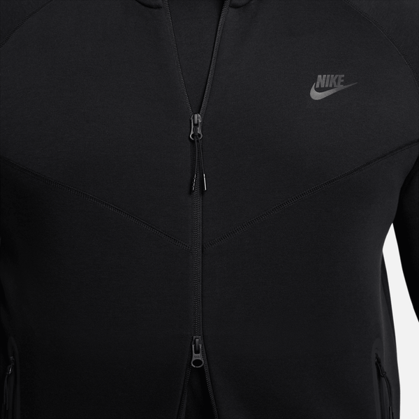 Nike - Men - Tech Fleece Full-Zip Hoodie - Black