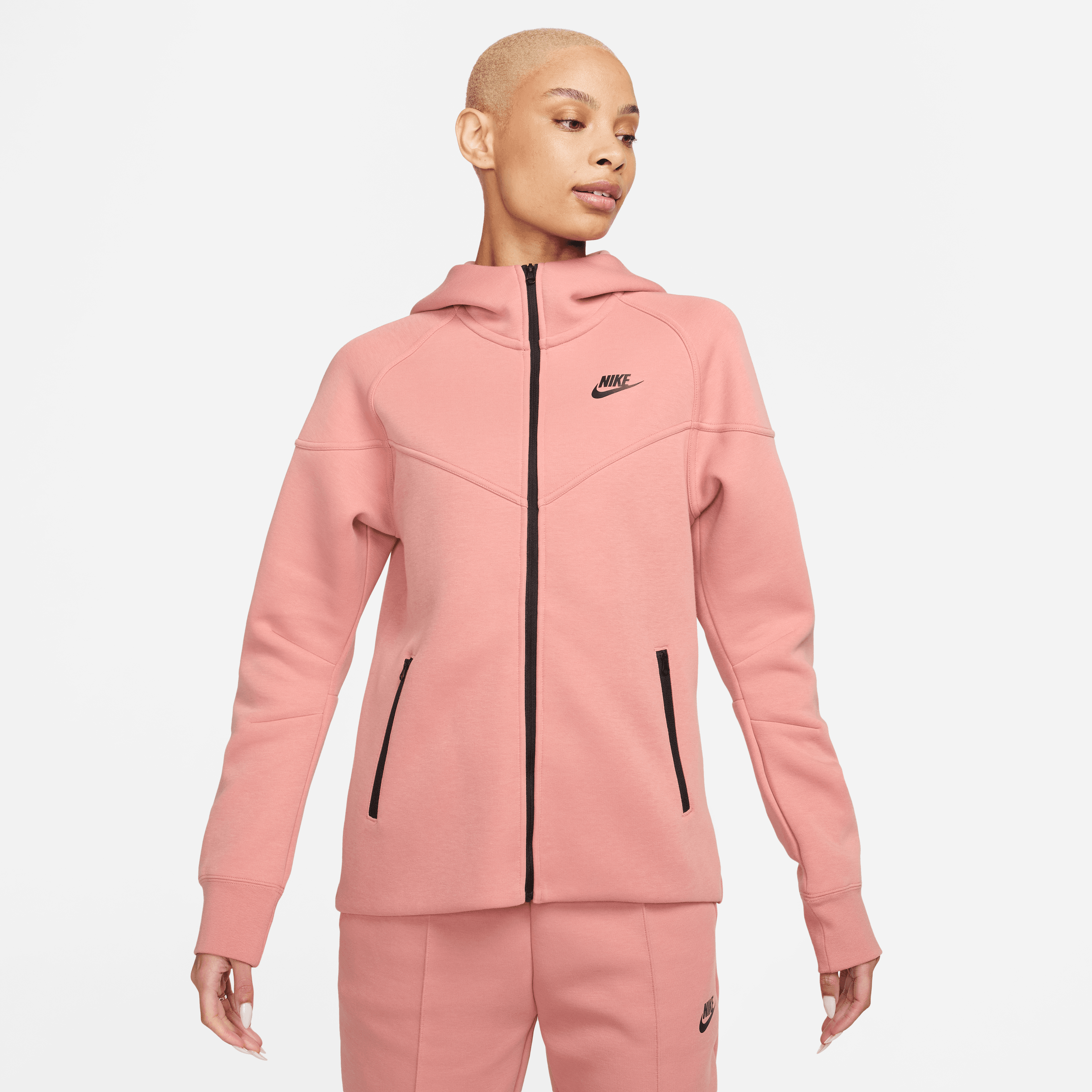 Tech full top zip hoodie