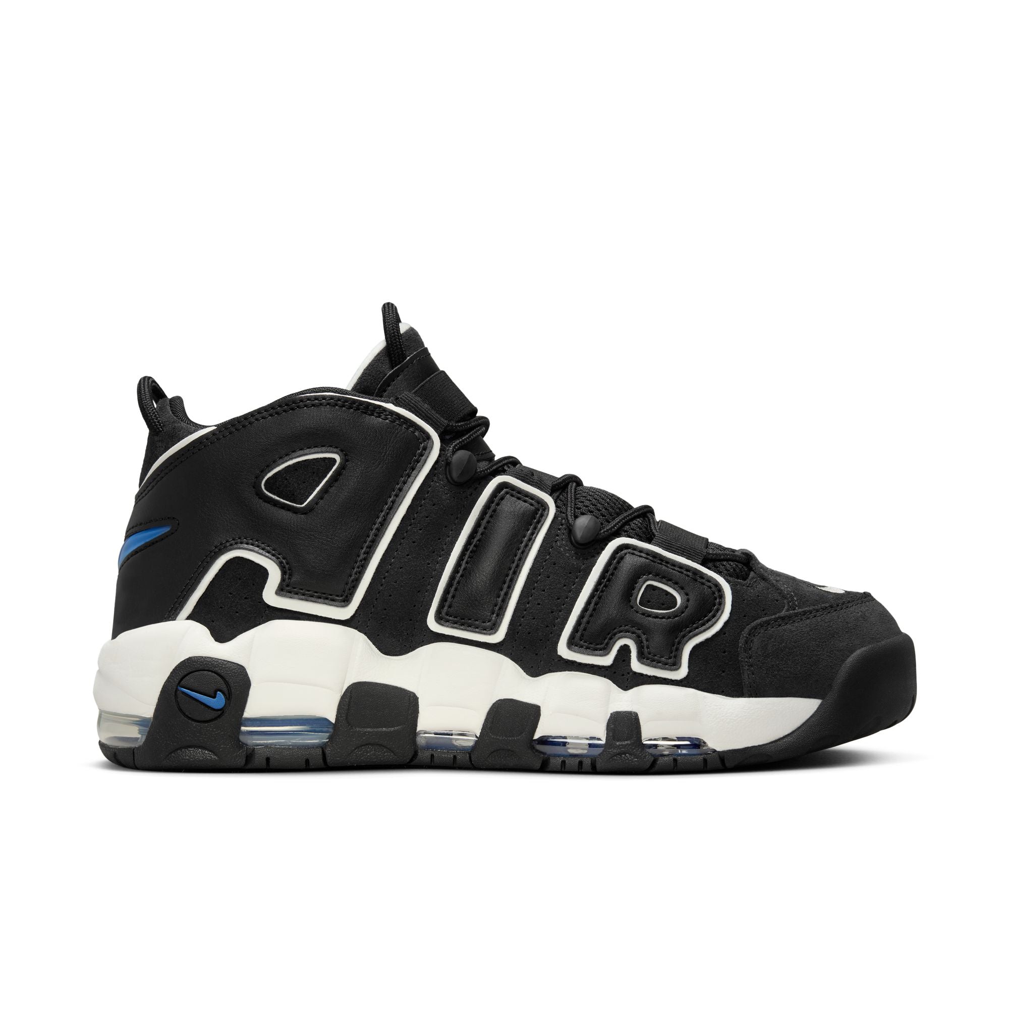 Nike Men Air More Uptempo '96 Black/Blue/Sail – Nohble
