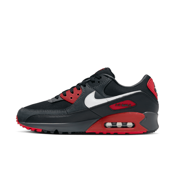 Nike - Men - Air Max 90 - Anthracite/White/Black/Mystic Red