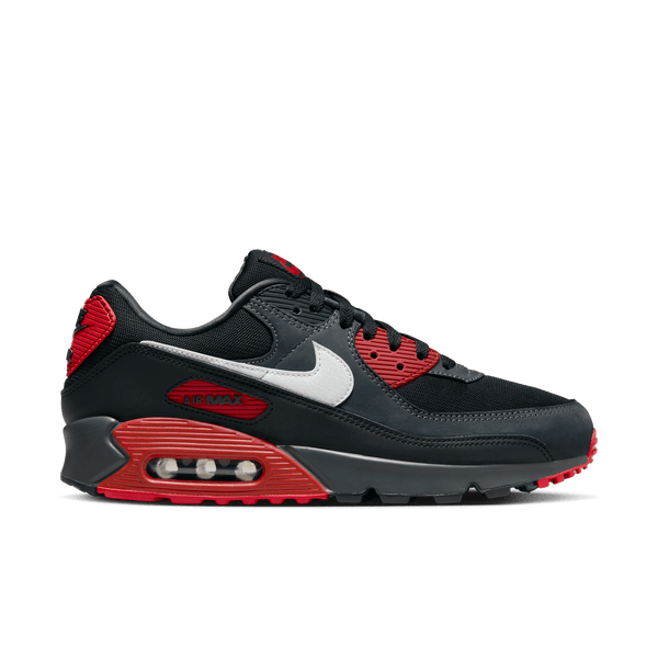 Nike - Men - Air Max 90 - Anthracite/White/Black/Mystic Red