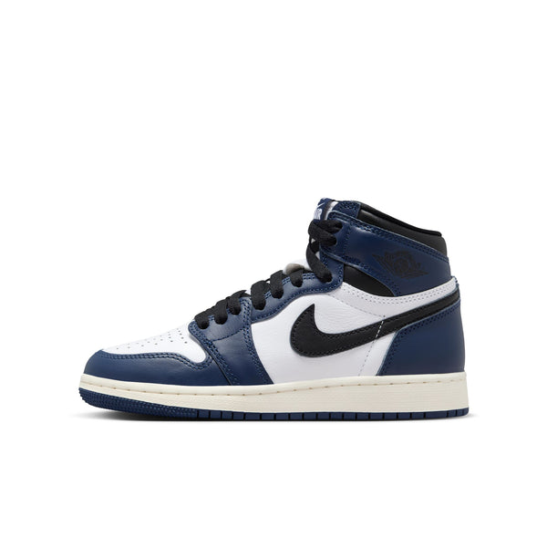 Jordan - Boy - GS Air Jordan 1 High OG - Midnight Navy/Black/White/Sail