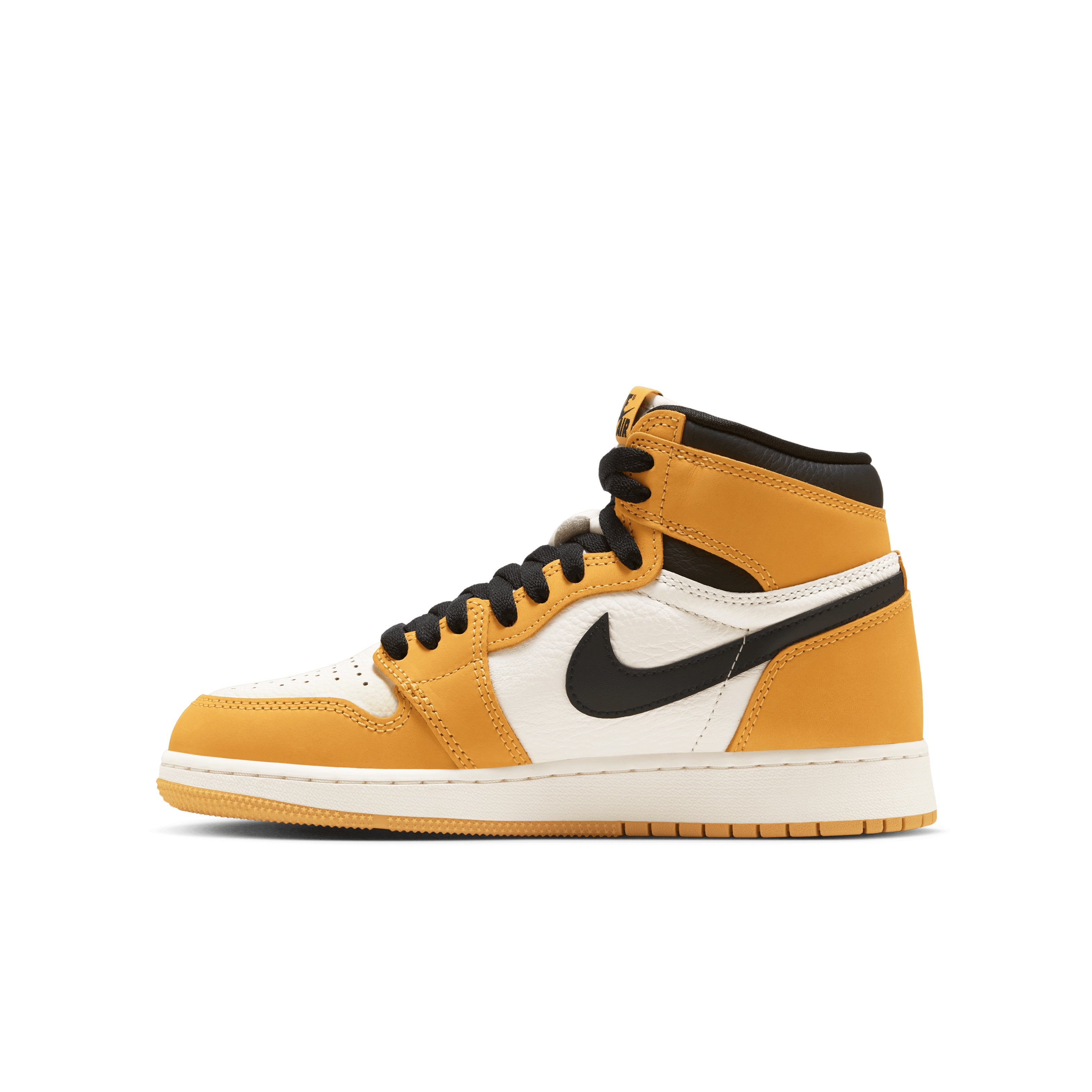 Jordan 1s yellow black sales