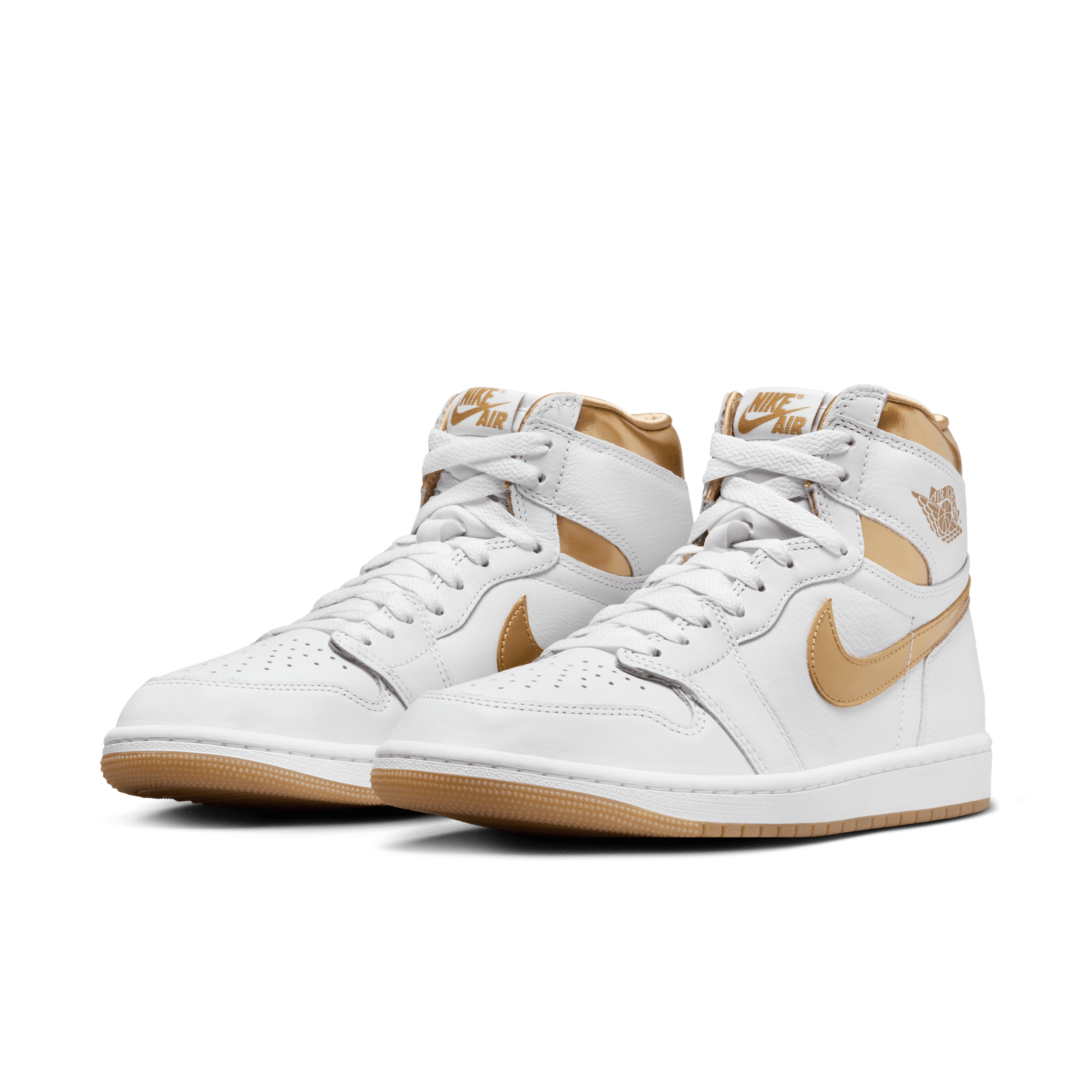 Jordan - Women - Retro 1 High OG - White/Metallic Gold/Light Jordan - Women - Retro 1 High OG - White/Metallic Gold/Light