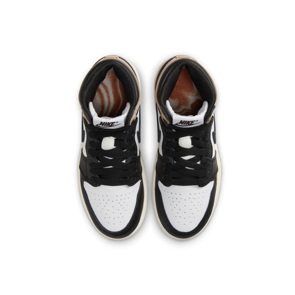 Jordan - Girl - PS Retro 1 High OG - Black/Legand MD Brown/White/Sail