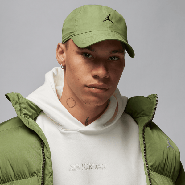 Jordan - Accessories - Jumpman Club Dad Hat - Olive/Black