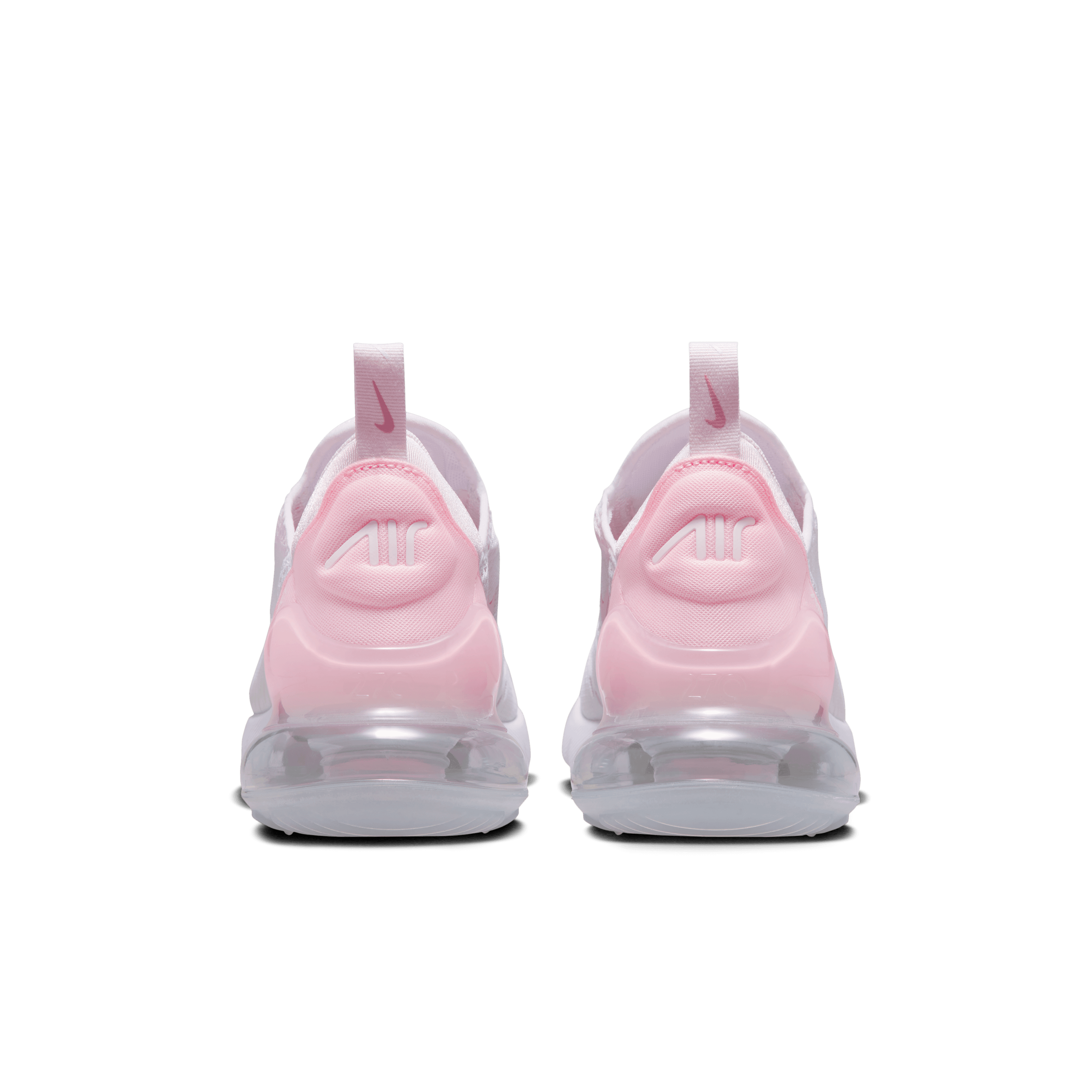 Nike Women Air Max 270 White Med Soft Pink Nohble