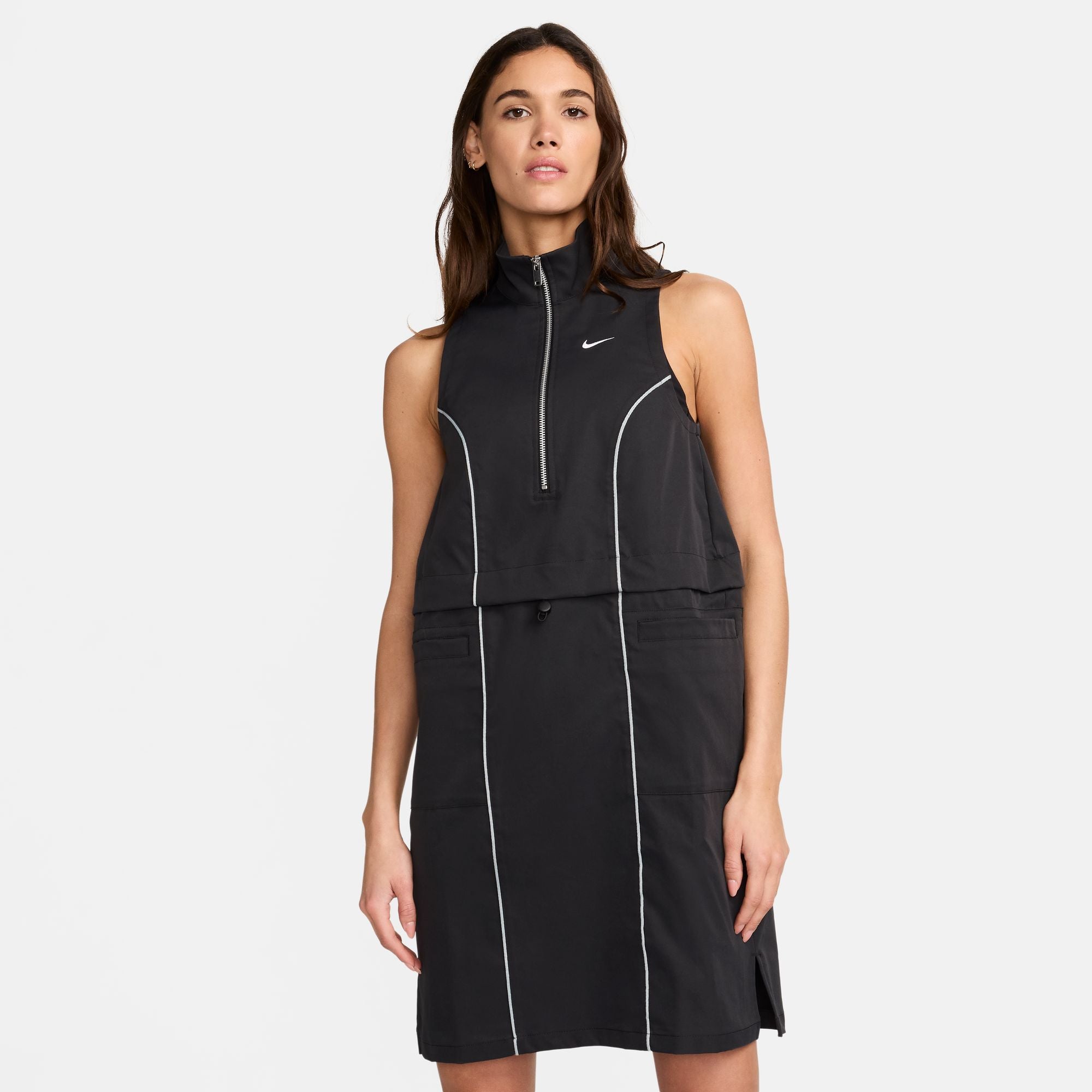 Nike - Women - Street SL Dress - Black/Light Pumice/White Nike - Women - Street SL Dress - Black/Light Pumice/White