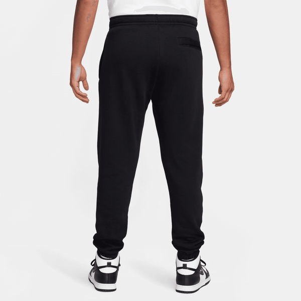 Nike - Men - Club Stack Graphic Pants - Black/Safety Orange